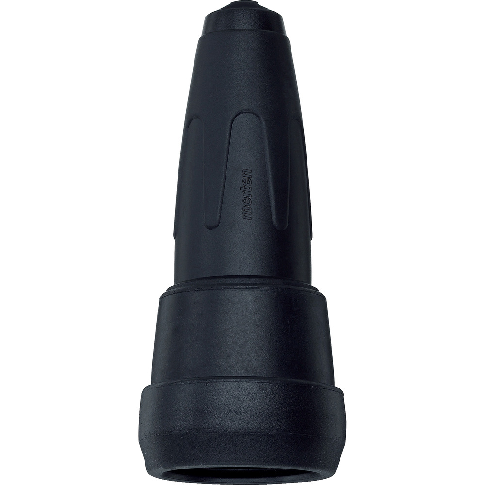 Schneider Electric Rubber Connector With Earth Pin 250V Black - 172951