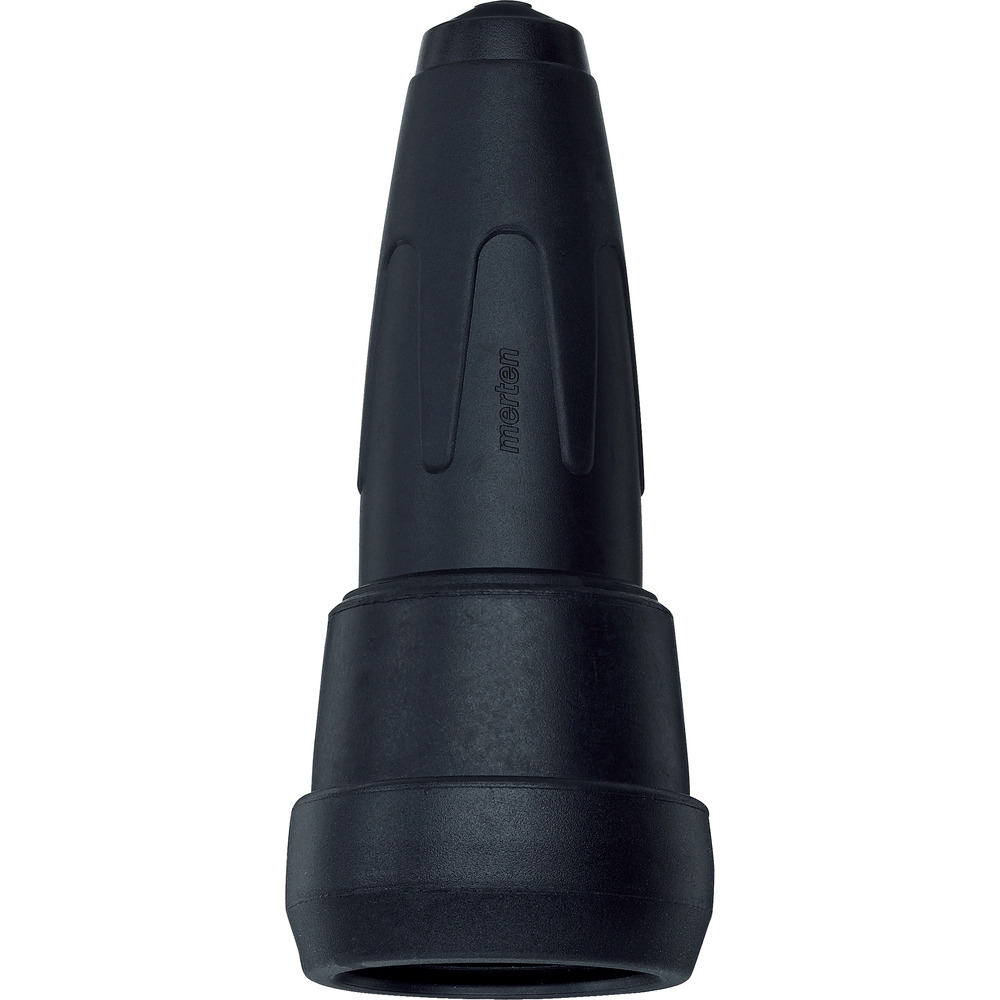 Merten Heavy Duty Rubber Coupling Plug Black - 173092