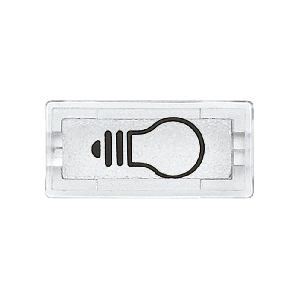 Schneider Electric Rechthoekig Transparant Lichtsymbool - MTN395669