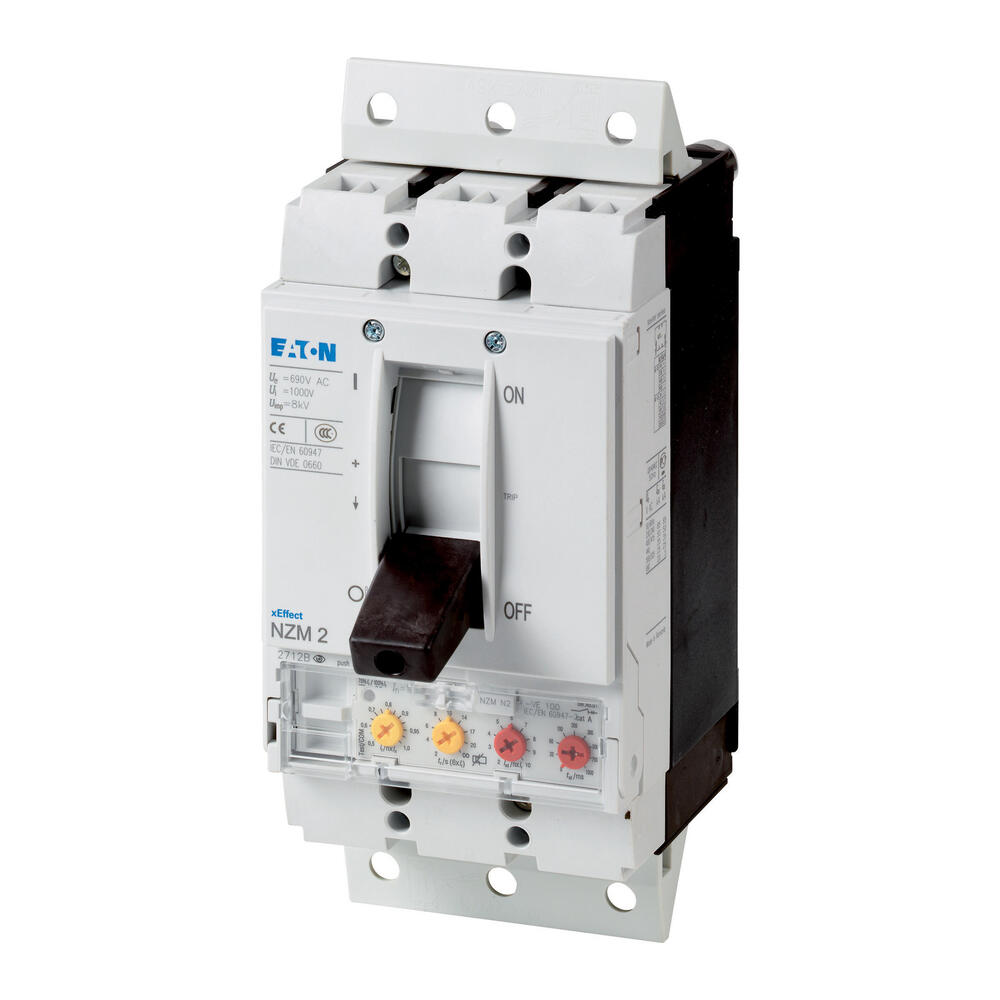 Eaton NZML2-VE100 3P 100A stroomonderbreker 80KA bij 690V IEC - 259128