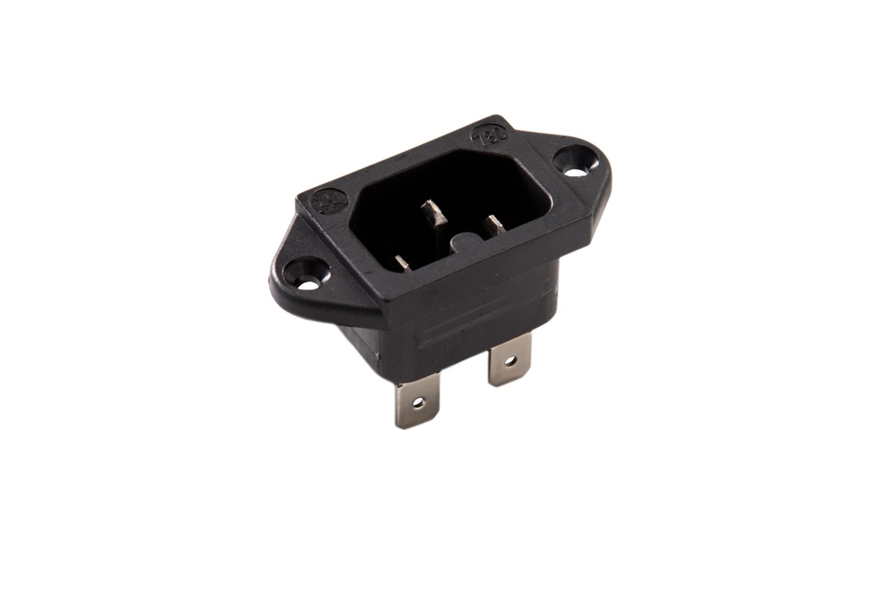 Martin Kaiser Hot Vertical Mount Appliance Plug C16 780 black - 780/48/SW [500 pieces]