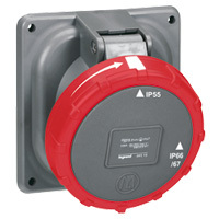 Prise encastrée Legrand 400V 125A 5P Hypra IP66/67 - 059513