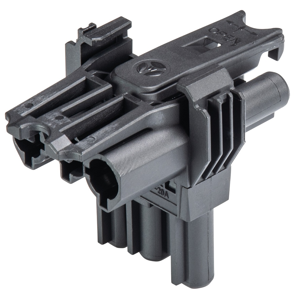 Wieland GST18I3 T-Verteiler Schwarz Kaskadenmontage Option - 92.030.3153.1