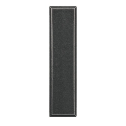 Bticino Axolute Anthracite Blind Plate 0.5 Module - BTHS4949