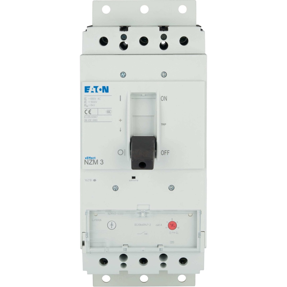 Eaton NZM3 3P 500A 150kA Interruptor automático para unidad extraíble - 168919