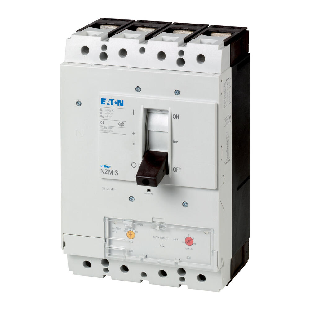 Eaton NZM3 Interruptor automático de 4 polos 250A Sistema de protección de cables - 158260