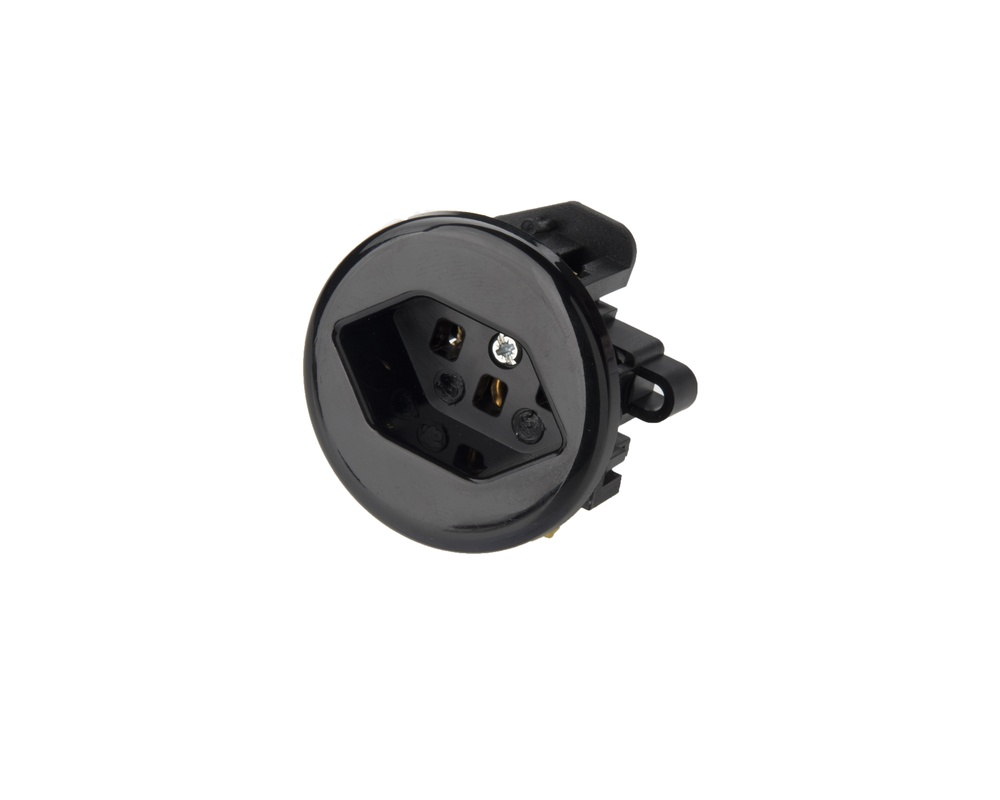 Martin Kaiser 1-Weg Unterputzsteckdose Schutzkontakt 16Amp 250V IP20 - 494/sw