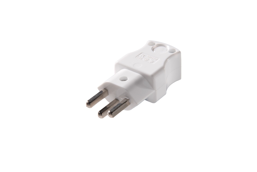 Martin Kaiser Swiss Plug Type23 16Amp With Earthing Contact White - 586/kws
