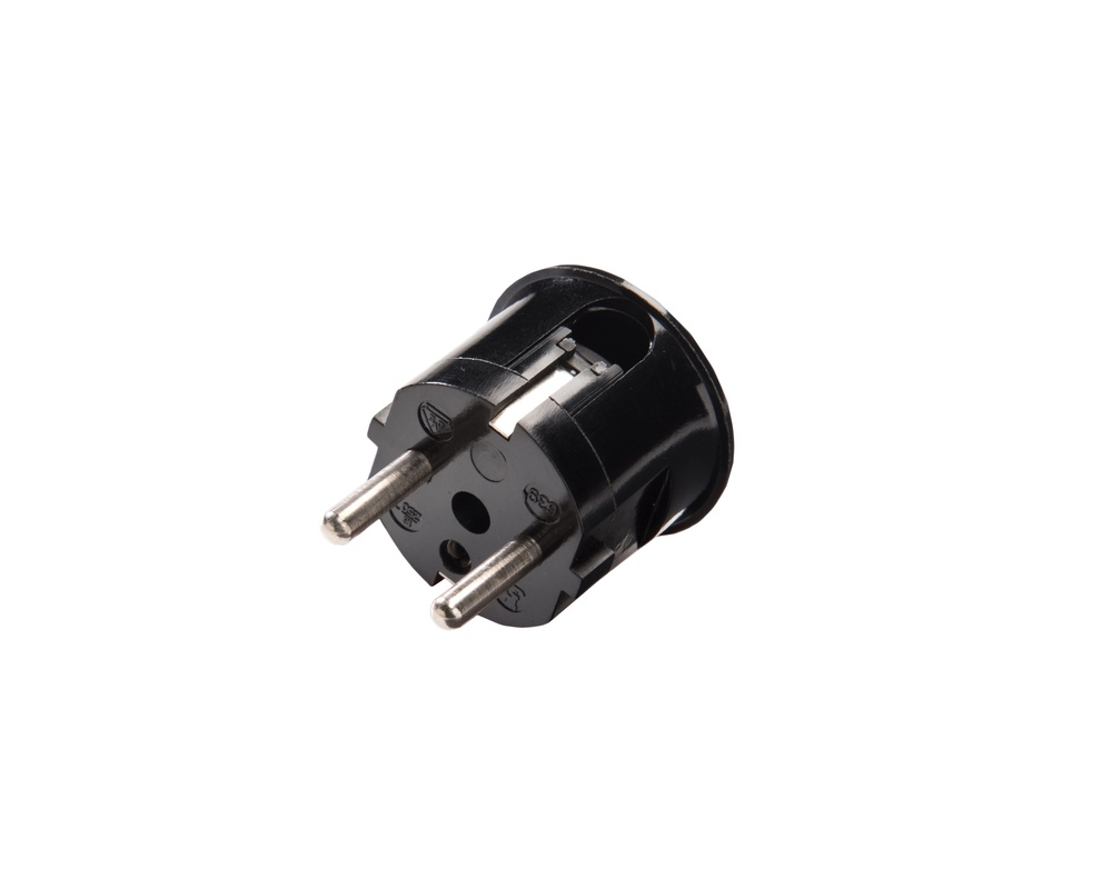 Martin Kaiser MK-Stecker seitliche Kabeleinführung duroplastisches Material - 639/sw