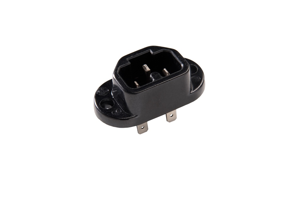 Martin Kaiser MK Enchufe de aparato de entrada IEC C16A 155 grados Terminal - 788/48/sw