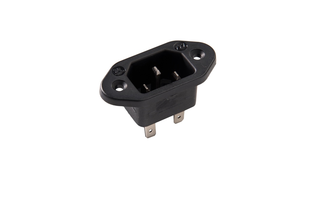 Martin Kaiser IEC-Eingangsstecker C14-Schutzkontaktklemme - 777/63/sw