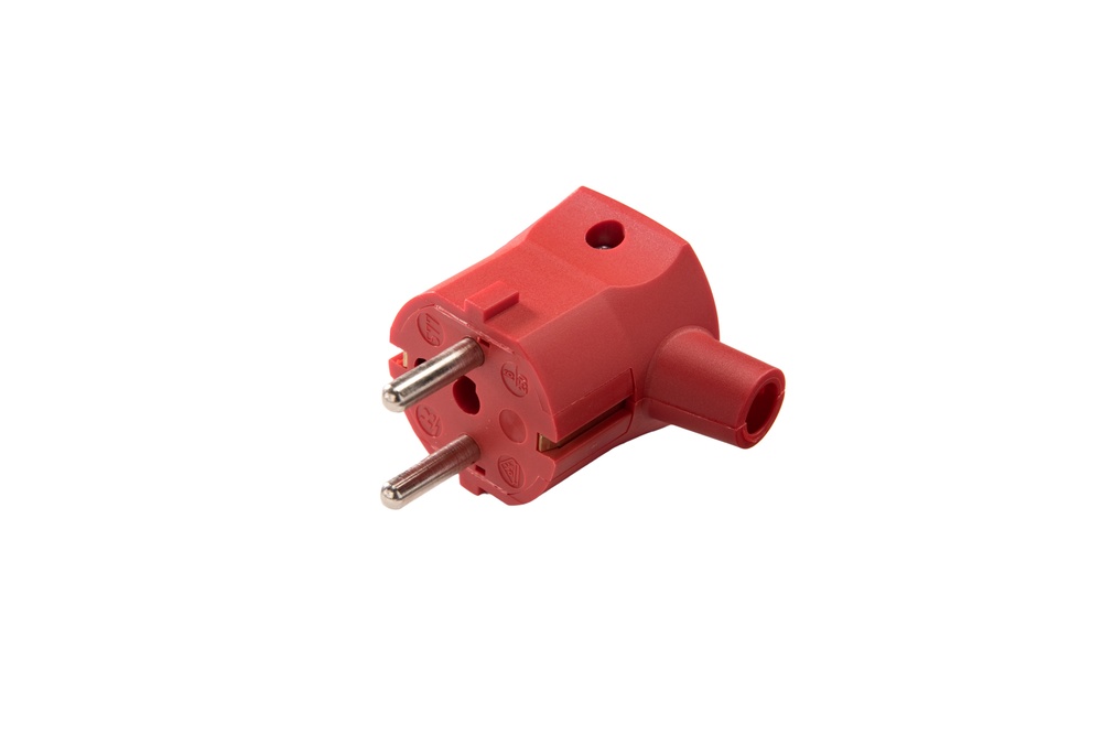 Martin Kaiser Roter MK-Stecker mit Erdungskontaktsystemen - 577/RT