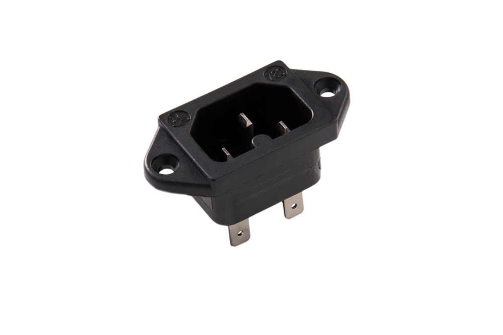 Martin Kaiser IEC-Eingangsstecker C16 120 Grad 10A Erdung - 780/63/sw