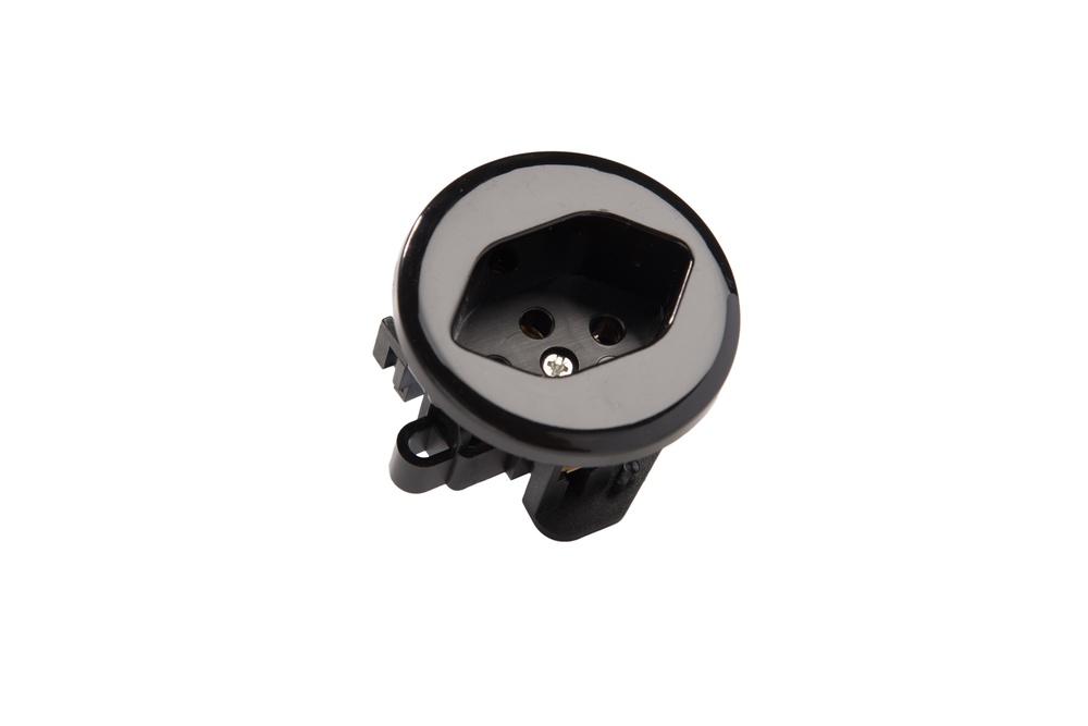 Martin Kaiser Unterputzsteckdose Typ 13 10 Amp 250V IP20 Schwarz - 493/sw