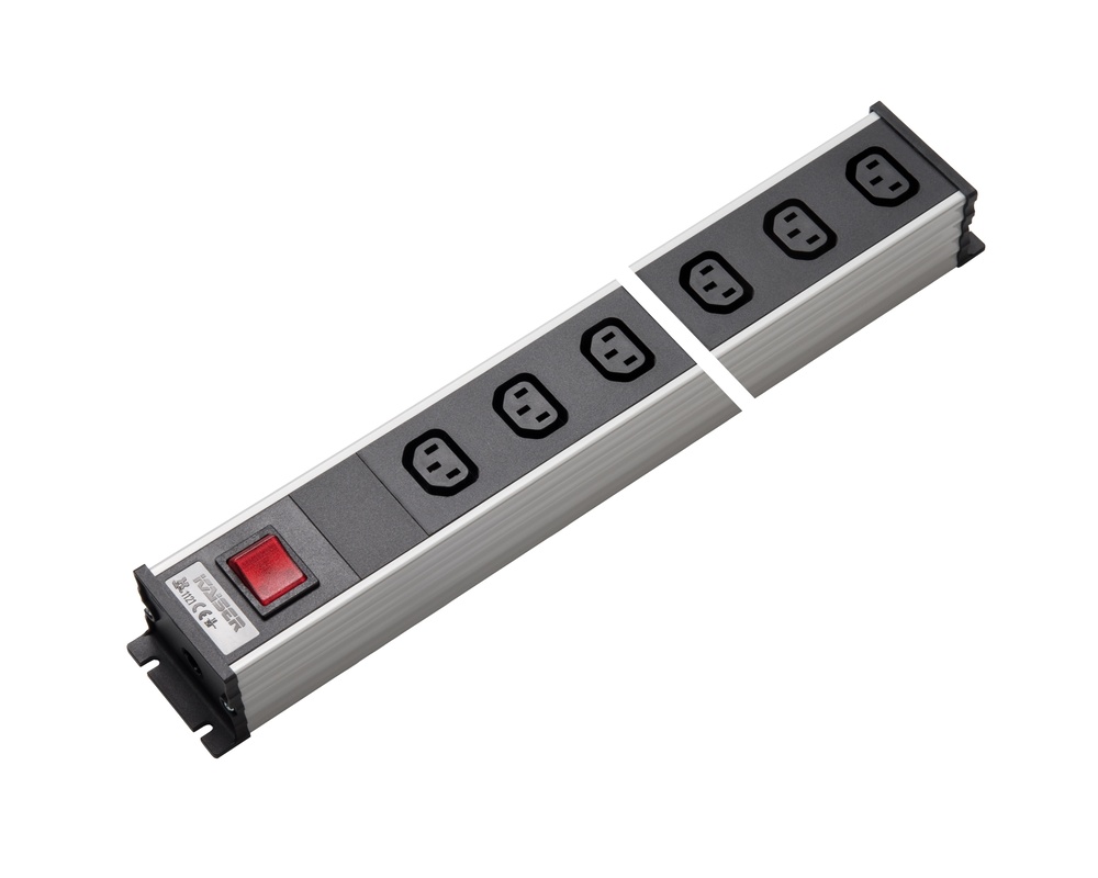 Martin Kaiser 4-Way C13 Power Strip With Switch - 1121/4l-sw