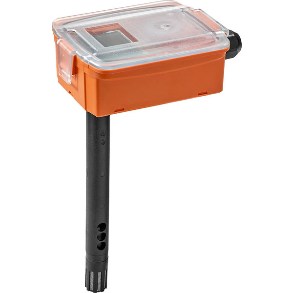 Kanalfühler CO2 Temperatur Luftfeuchtigkeit Aktiv 24VAC/DC 0-10 V/0-5 V 180mm/19.5mm