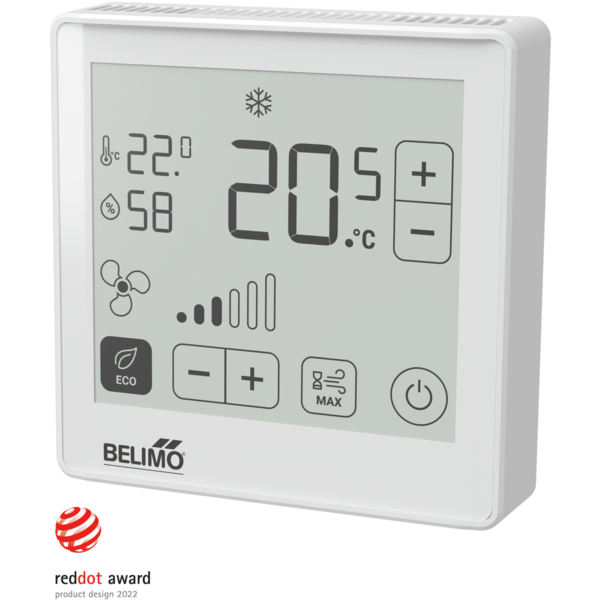 Pièce Unité de fonctionnement Température Humidité Modbus BACnet