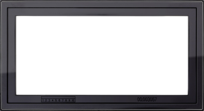 Gira E2 Tapa Marco Interruptor - 131205 [2 Piezas]