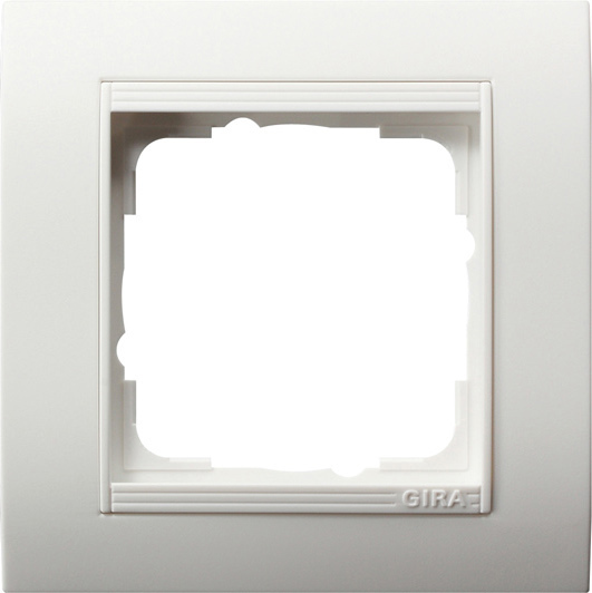 Gira Standard 55 Cadre de recouvrement Appareil de commutation standard - 021102 [2 pièces]