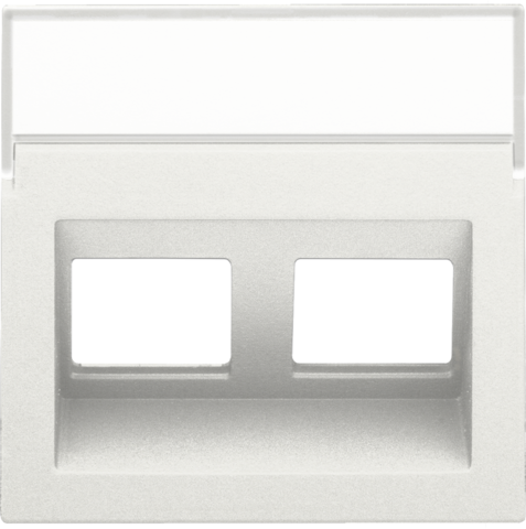 Niko Placa de interruptores de inserción original - 101-65400 [2 Piezas]