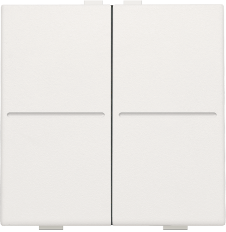 Niko RF/Bus Bedieningselement/Centrale Plaat Schakelmateriaal - 101-00007 [2 stuks]