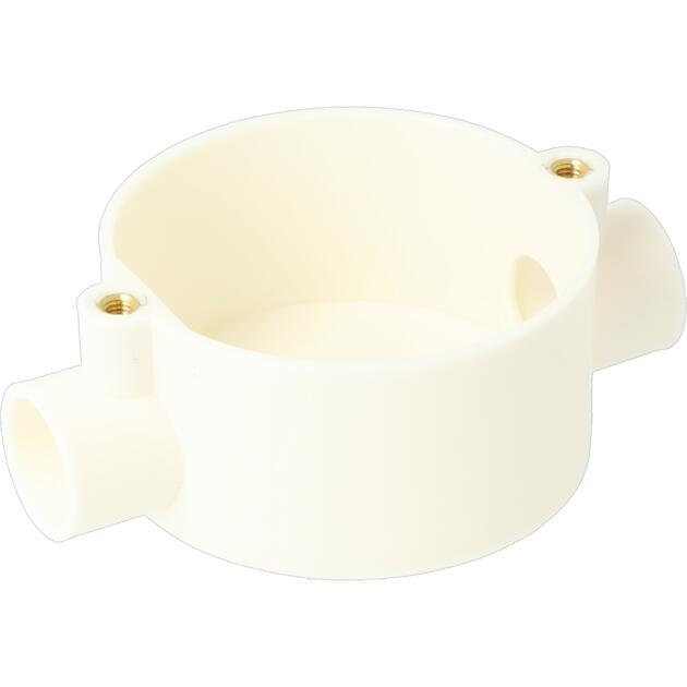 Attema Traditionelle Aufputzdose für Wand/Decke - AT2051 [5 Stück]