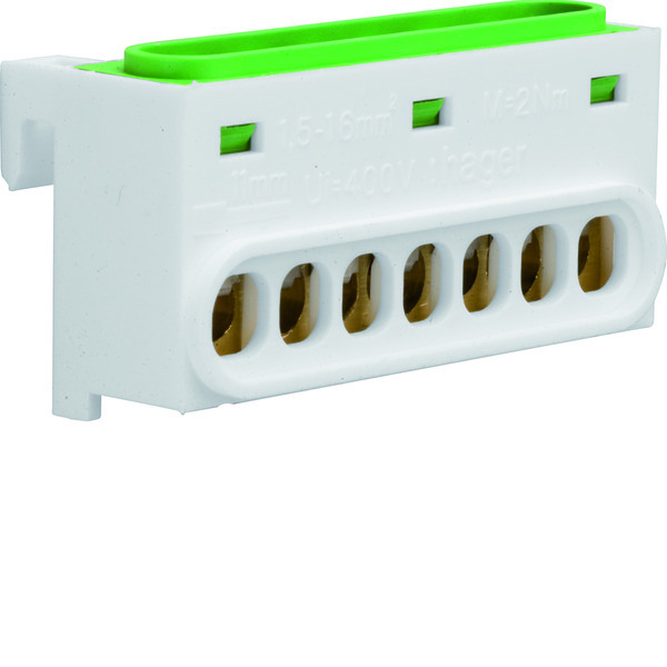 Hager Mini terminal de distribution pour câble principal - GZ07E [2 pièces]