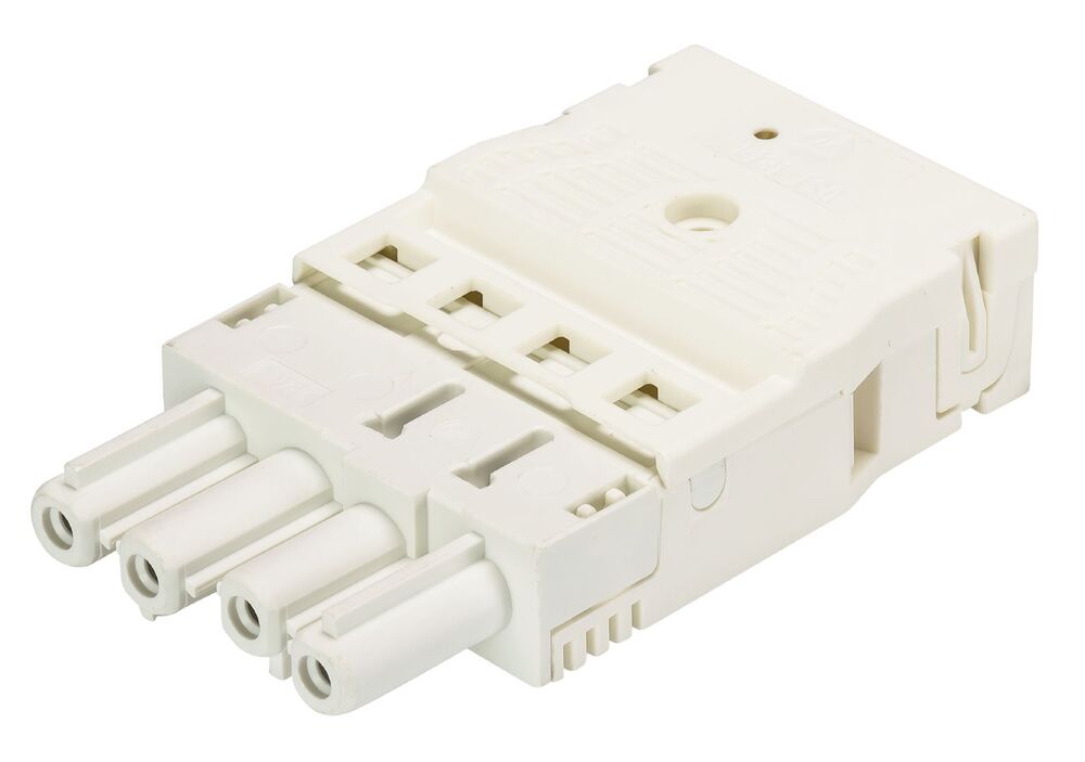 Gesis Klassieke Stekker Vrouwelijk 4P 20A 400V Wieland - 92.943.0053.0 [50 stuks]