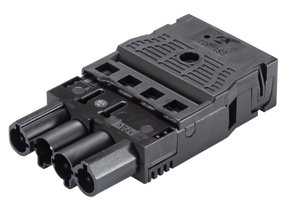 Gesis Classic Conector 4P Macho 20A 250V WIELAND - 92.944.0053.1 [50 Piezas]