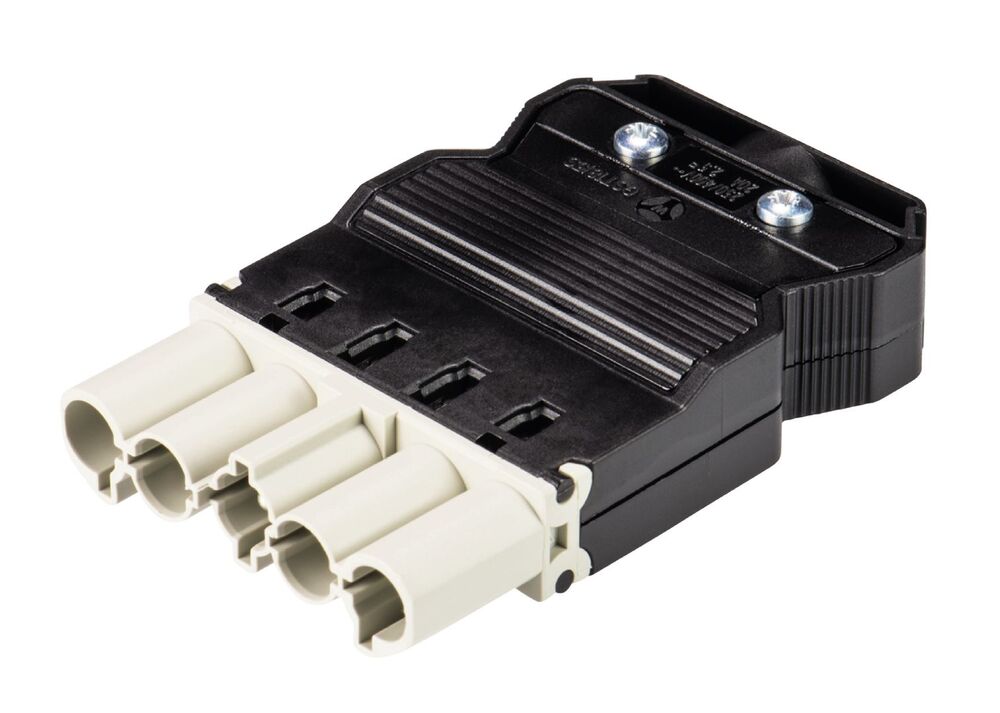 Wieland Gesis Classic Stecker 5P Stecker 20A 250V/400V - 92.954.4553.0 [50 Stück]