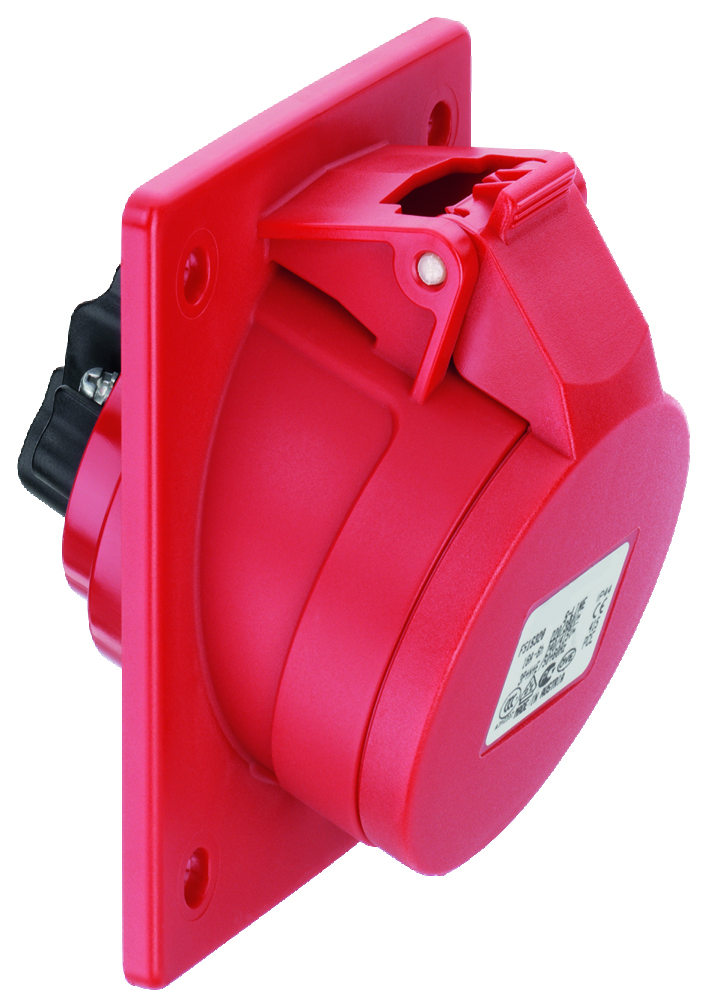 ABL CEE Prise à brides 20 degrés IP44 32A 3 pôles 230V Bleu - F32S220 [10 Pièces]