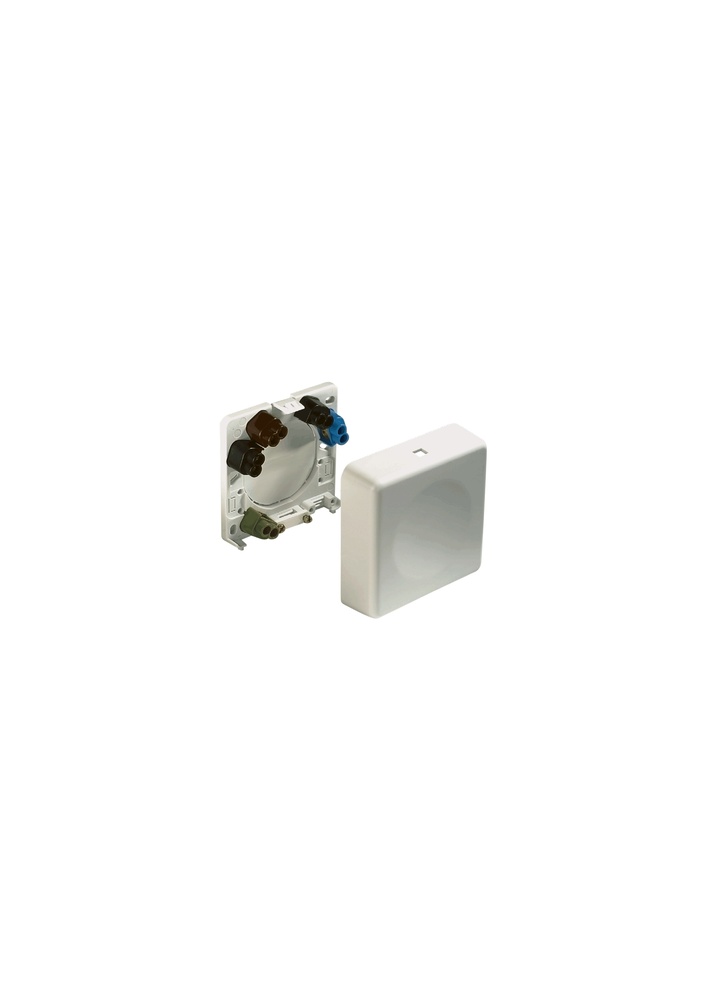 ABL Connectivity White Surface Mounted Dedicated Socket - 2505010 [10 Pieces]