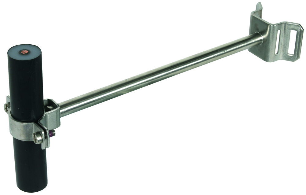 HVI Ex P240 Support de Conducteur en Acier Inoxydable D27mm 240mm Avec Support - 275455 [10 Pièces]