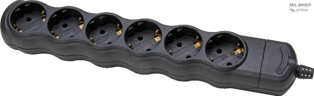 Kopp 6V Zwarte Tafelbox Zonder Snoer 1 Stuk - 129405003 [5 Stuks]