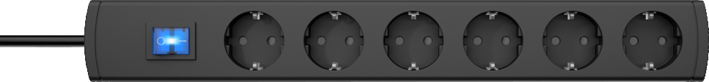 Kopp Universele Plus 6V Schakelkast met snoer Antraciet - 232805008 [4 stuks]