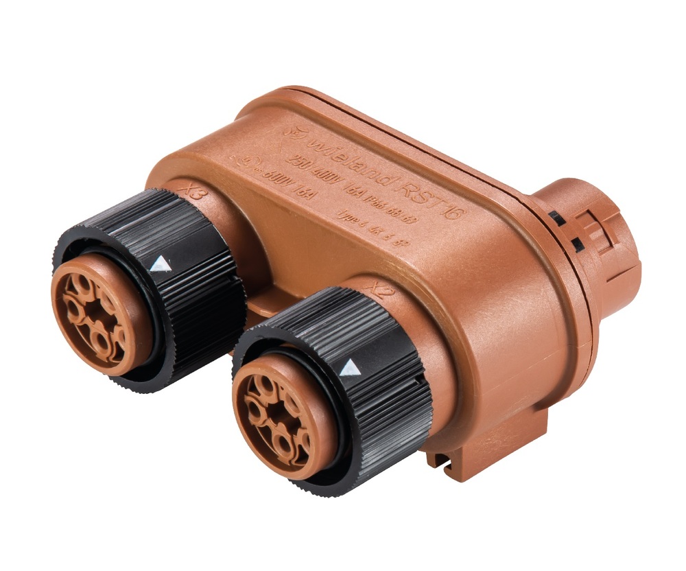 Wieland RST MINI Verdeler - 46.050.1250.4 [100 stuks]