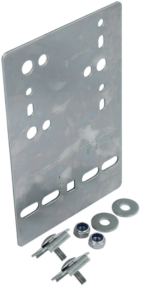 Plaque de liaison équipotentielle de Dehn pour plateaux en fil d'acier inoxydable - 306212 [15 pièces]