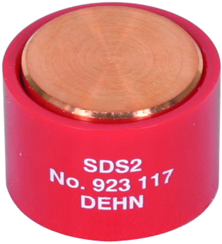 Eslabón fusible SDS 2 Dehn para chispa de tensión continua 350V - 923117 [10 piezas]