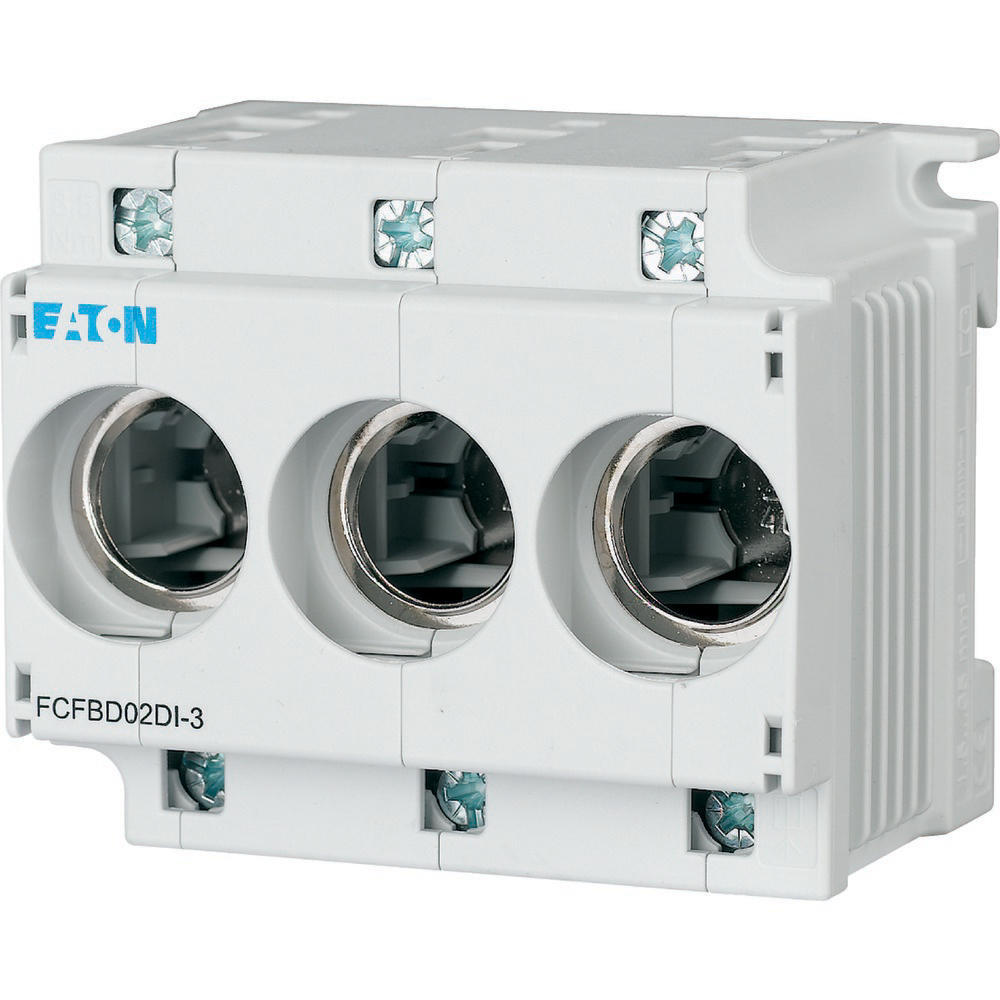 Eaton Fuse Holder D02 or D01 63A 400V 3P 81mm - 148810 [5 Pieces]