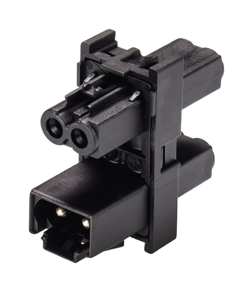Gesis Mini H-Verdeler 2P16A 1I3O Zwart - 91.020.4953.1 [100 stuks]
