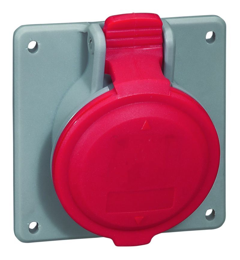 Legrand P17 3PNA 16A 400VAC IP44 Toma de Corriente - 555189 [10 Piezas]