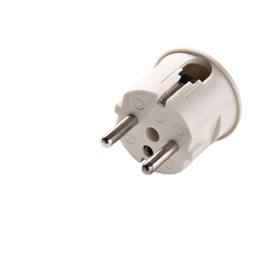 Martin Kaiser MK Plug Système de contact de mise à la terre avec entrée de câble latérale - 639/ws [60 Pièces]