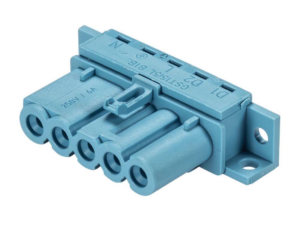 Wieland Gesis Mini Gerätestecker Lötanschluss 5P Stecker - 91.052.0353.0 [100 Stück]