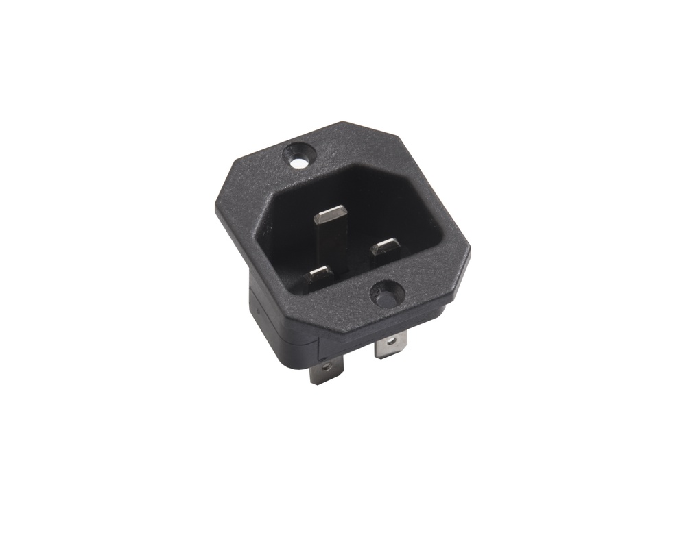 Martin Kaiser MK IEC Inlet Appliance Plug C22 155 Degree 16A - 837/63/sw [25 Pieces]