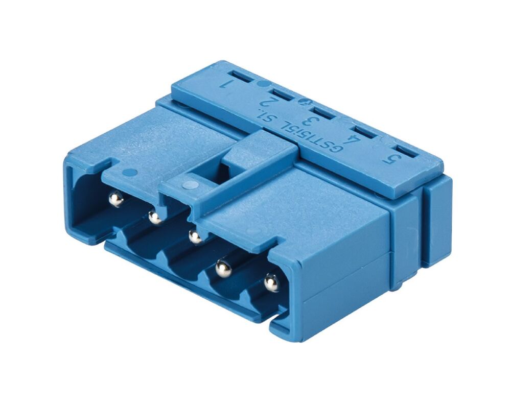 Wieland Gesis Mini Conector de Dispositivo 5P Macho - 91.054.0453.0 [100 Piezas]
