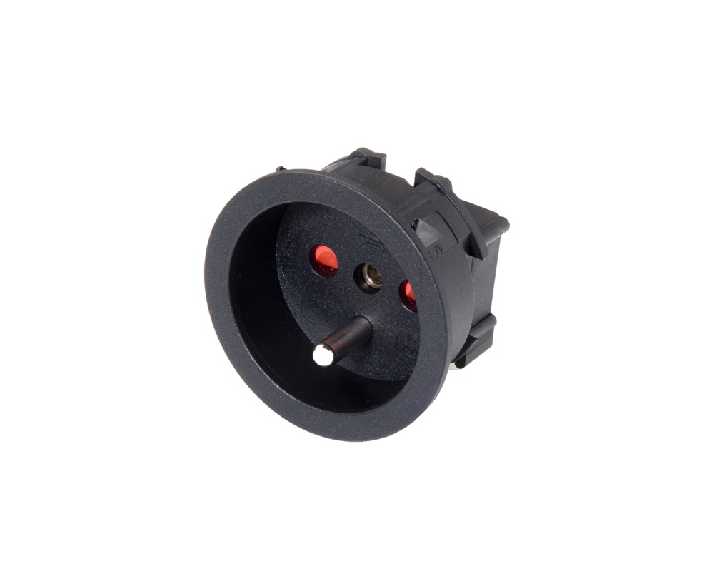 Martin Kaiser One-Way Flush-Fitting Socket With Earthing Pin - 392K/2/SW [50 Pieces]