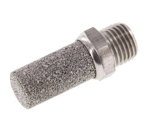 NPT 1/4'' Stainless Steel Pneumatic Muffler