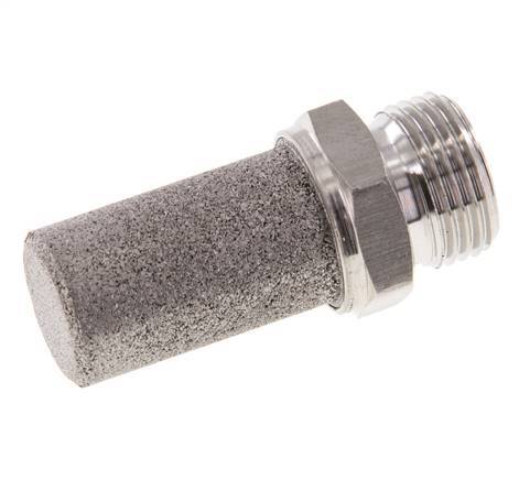 G3/8'' Roestvrijstalen Pneumatische Geluiddemper