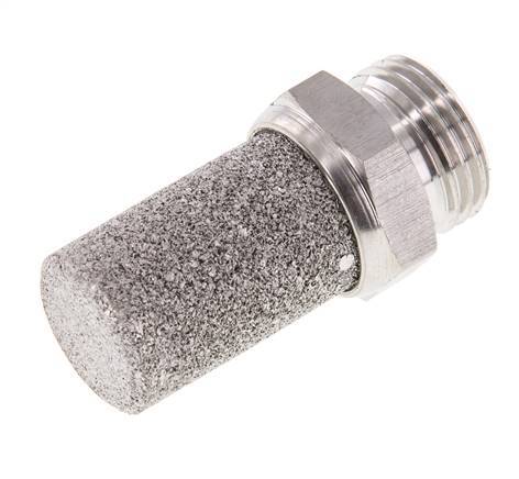 G1/2'' Edelstahl Druckluft Schalldämpfer