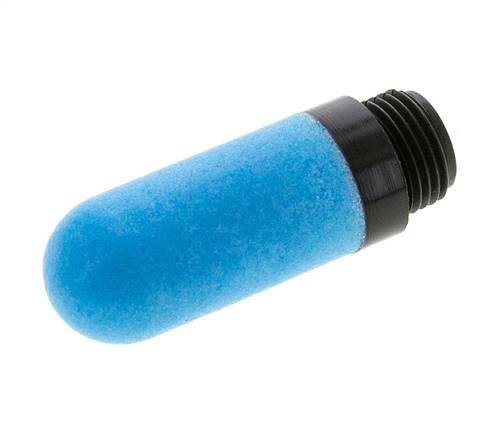 G1/2'' Gesintertes PE Druckluft Schalldämpfer 6 bar [2 Stück]